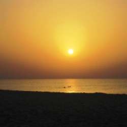 Sunrise in Al Wakra, Qatar